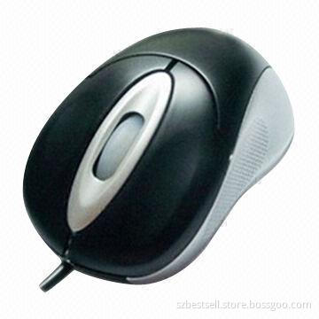 Crystal computer mouse